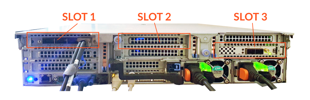 Exostiv Blade standard chassis - slots for capture boards