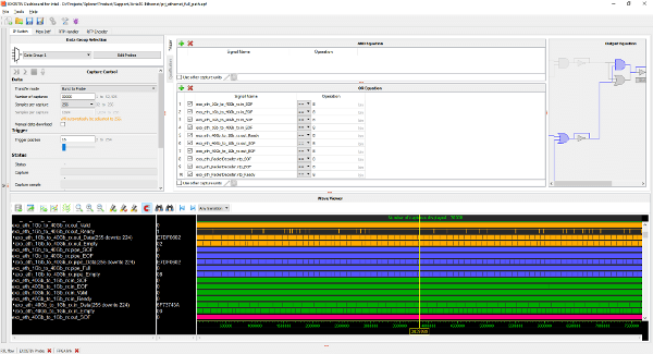 Exostiv Dashboard after capturing 1 hour of the Ethernet traffic