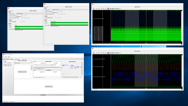 EXOSTIV Dashboard software screenshot preview