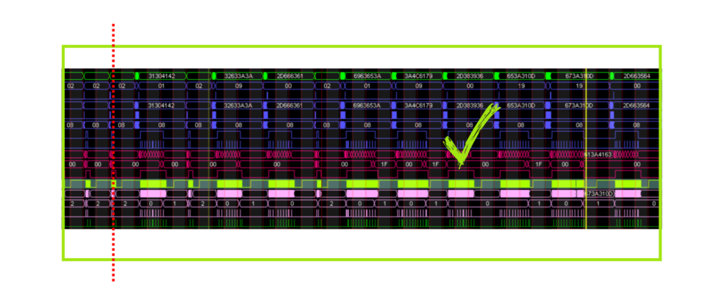 Large external capture memory lets you capture the bug in one iteration.